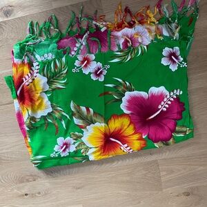 Hawaiian Swim Coverup / Sarong